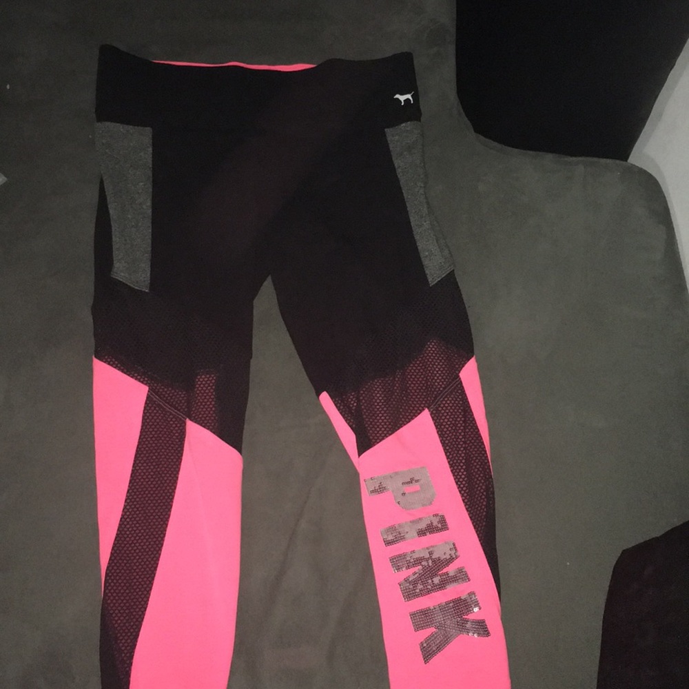 Pink leggings